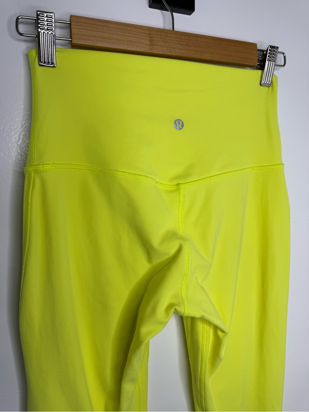 LULULEMON Electric Lemon Align High Rise Leggings 25” - Picture 6 of 7